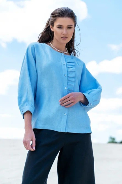 Блуза 13.1277.327 Голубой