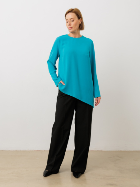 Блуза 2.7.3-863-3 бирюза