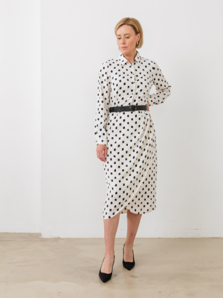 Платье 2.1.1-881-4 черн.граф.