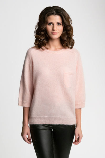 Джемпер BD5234 персиковый