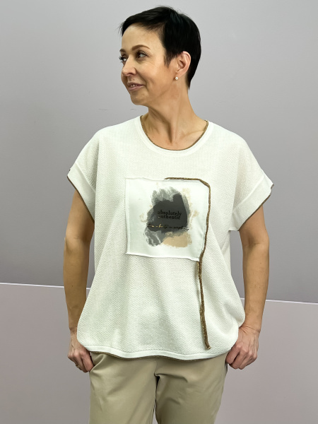 Джемпер KZK3144 beyaz Джемпер KZK3144 beyaz