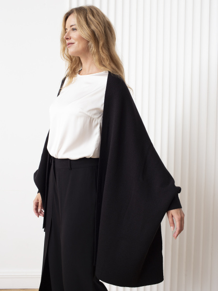 Кардиган 3.C.3-506-2 черный