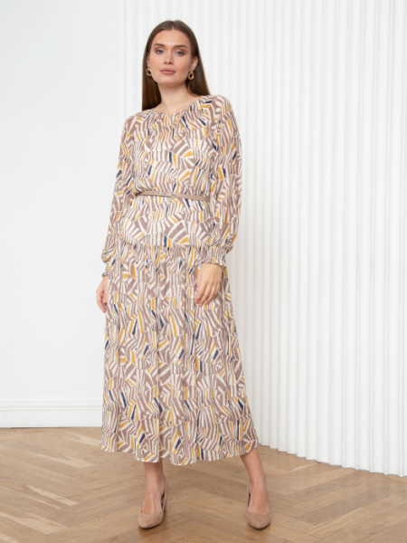 Платье 2.1.1-837-3 цветн.принт