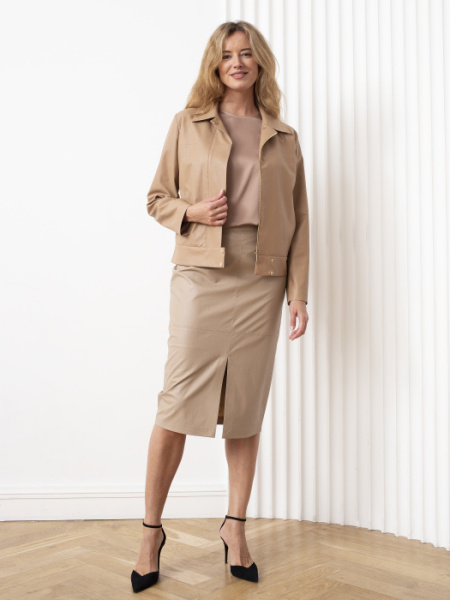 Юбка 2.4.1-116-3 бежевый