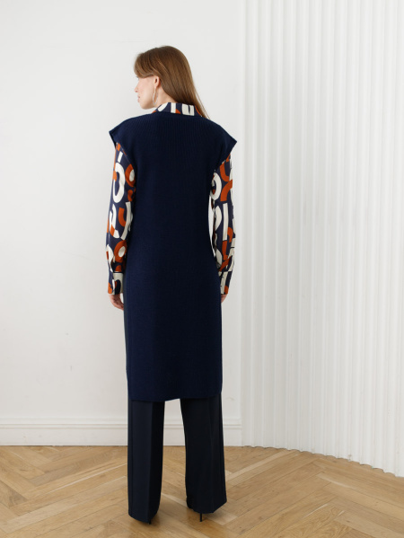 Жилет 3.V.2-407-3 Темно-синий