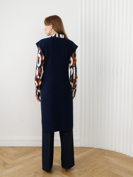 Жилет 3.V.2-407-3 Темно-синий