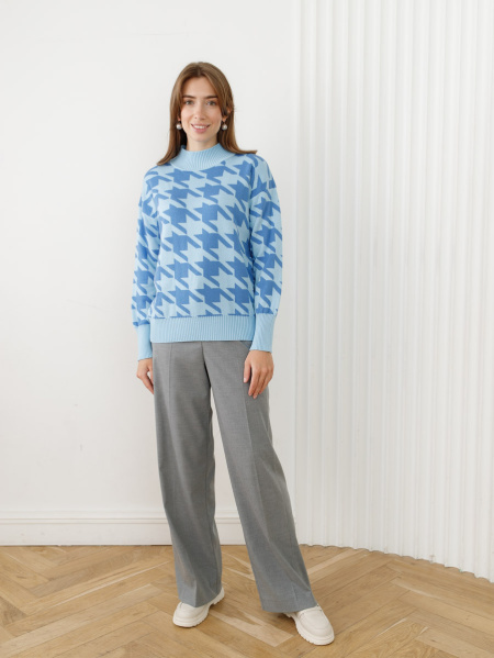 Джемпер 3.DJ.2-108-3 голубой