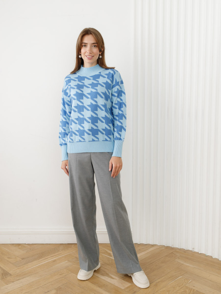 Джемпер 3.DJ.2-108-3 голубой