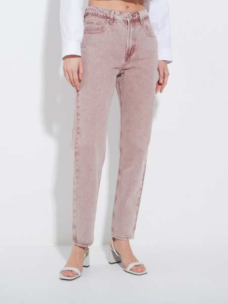 Джинсы MR19267 Розовый