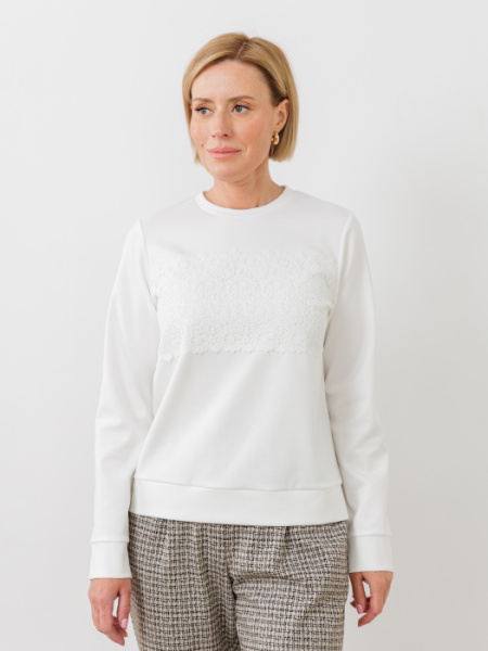 Свитшот 4.61.1-1.2-4 молочный