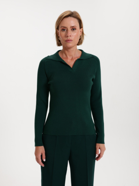 Джемпер 3.DJ.2-169-4 темно-зелены