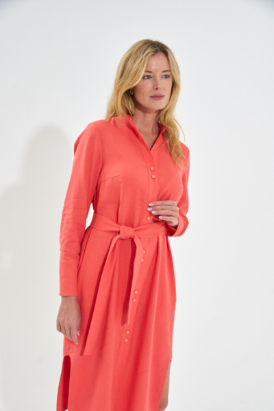 Платье 2.1.1-818-3 коралловый