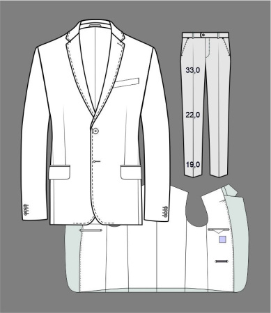 Костюм 1662B 338