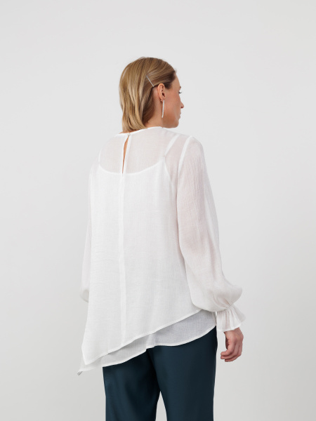 Блуза 2.7.2-845-3 снежн.люрекс